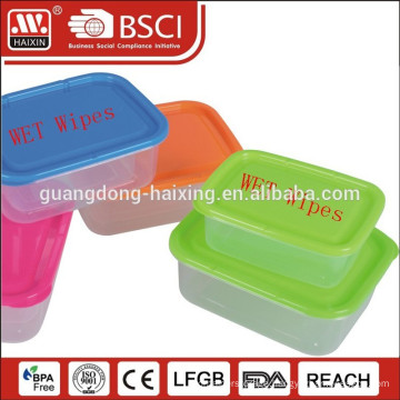 15*20cm etc. customized Plastic Containers For Wet Wipes